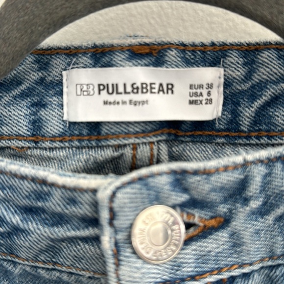 Pull&Bear distressed  wide leg jeans - Picture 2 of 6